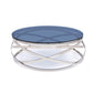 Modrest Tulare Contemporary Smoked Glass Coffee Table