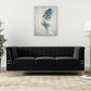Black or Orange UPHOLSTERED SOFA
