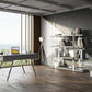 Modrest Dessart - Modern Elm Grey Office Desk