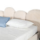 Modrest Destiny - Contemporary White Sherpa Bubble Bed