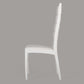 Donna - Contemporary White Leatherette Dining Chair (Set of 2)