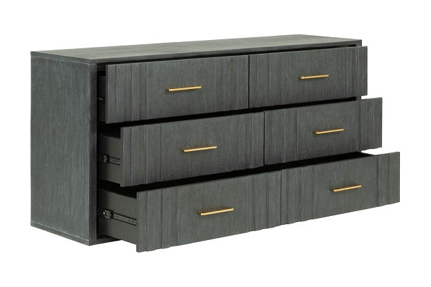 Modrest Manchester- Contemporary Dark Grey Dresser