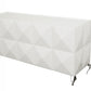 Versus Eva White Lacquer 3-Door Buffet