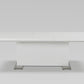 Modrest Bono "T" - Modern White Dining Table