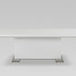 Modrest Bono "T" - Modern White Dining Table