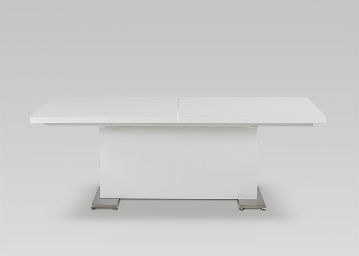 Modrest Bono "T" - Modern White Dining Table