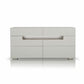 Modrest Ceres - Modern LED White Lacquer Dresser