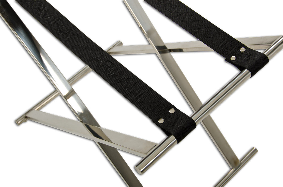 A&X Cecilia Red Crocodile Tray Table