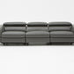 Divani Casa Maine Modern Grey Eco-Leather Sofa w/ Electric Recliners