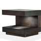 Modrest Esso Modern Brown Oak Nightstand
