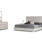 Modrest Ethan Italian Modern Grey Bed