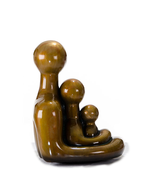 Modrest SZ0060 - Modern Bronze Family Sculpture