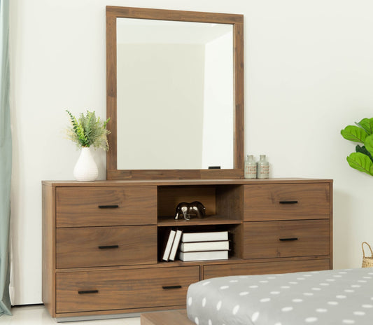 Nova Domus Fantasia - Contemporary Walnut Dresser