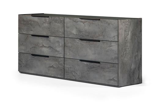 Nova Domus Ferrara - Modern Volcano Oxide Grey Dresser