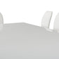 Modrest Bono "T" - Modern White Dining Table