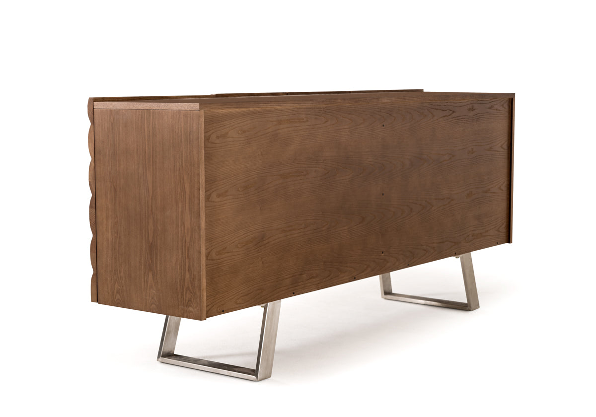 Modrest Finley Modern Walnut Buffet