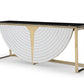 Modrest Flavio - Gold + Marble Console Table