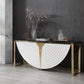 Modrest Flavio - Gold + Marble Console Table