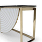 Modrest Flavio - Gold + Marble Console Table