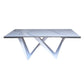 Modrest Fritz - Modern White Ceramic Dining Table