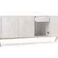 Modrest Candid Modern White Buffet