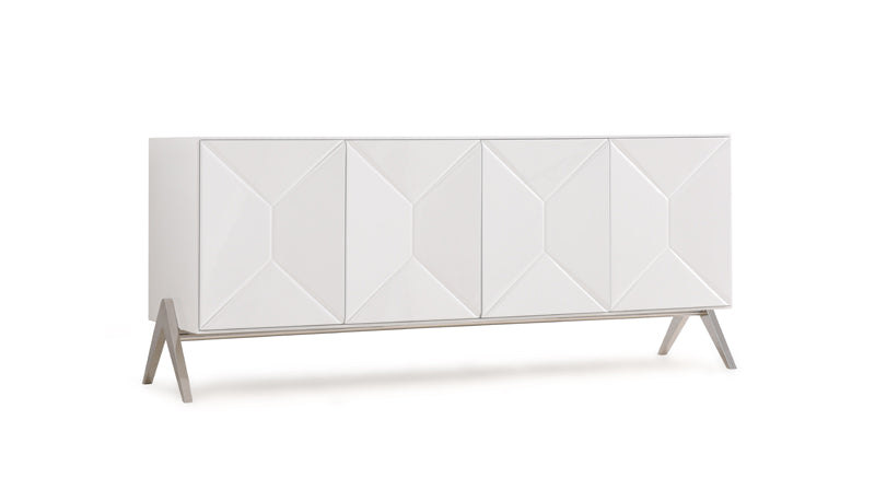 Modrest Candid Modern White Buffet