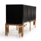 Modrest Token Modern Black & Rosegold Buffet