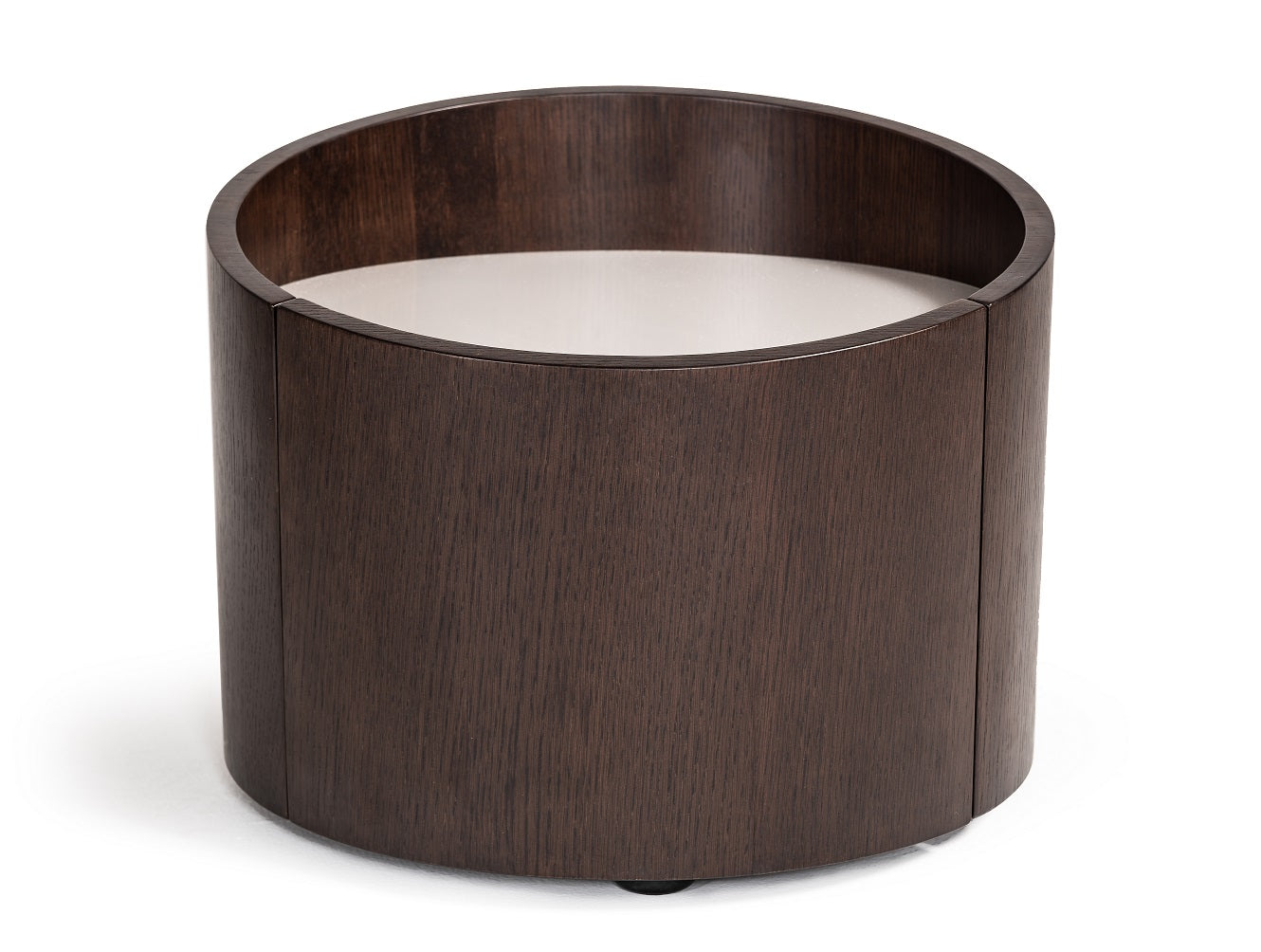 Modrest Gamma - Modern Brown Oak Nightstand