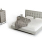 Modrest Hera Modern Grey Leatherette Bed