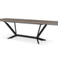 Modrest Herzog - Modern Grey Ceramic Dining Table