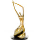 Modrest SZ0425 - Modern Gold Lass Sculpture