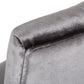 A&X Charlotte - Grey Velour Dining Chair (Set of 2)