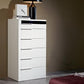 Modrest Impera Contemporary Lacquer Platform Bed