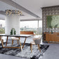 Modrest James - Contemporary Walnut & White Dining Table