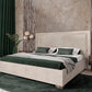 Modrest Corrico - Modern Off White and Champagne Gold Bedroom Set