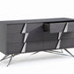 Modrest Nicola Modern Grey Oak Dresser