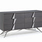 Modrest Nicola Modern Grey Oak Dresser