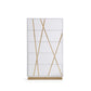 Modrest Nixa Modern White & Gold Chest
