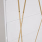 Modrest Nixa Modern White & Gold Chest