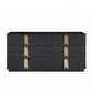 Modrest Token Modern Black & Gold Dresser