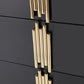 Modrest Token Modern Black & Gold Dresser