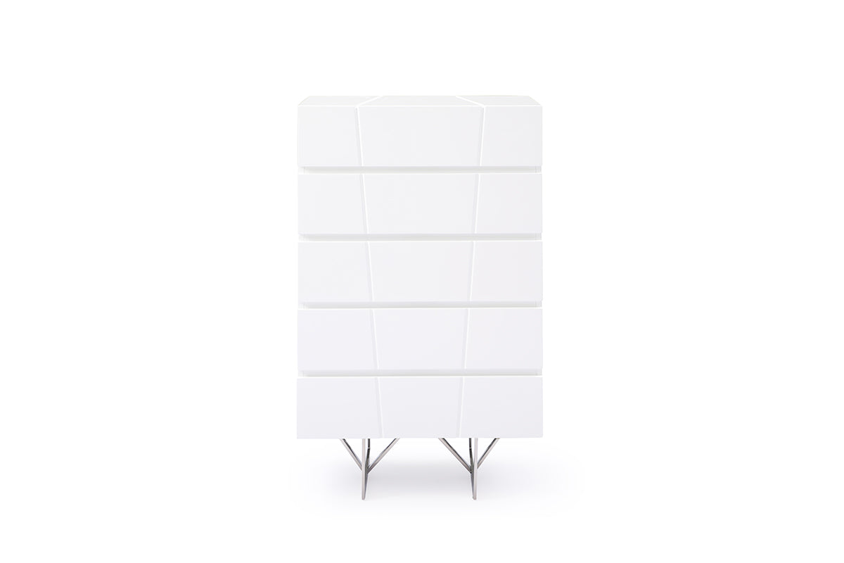 Modrest Chrysler Modern White Chest