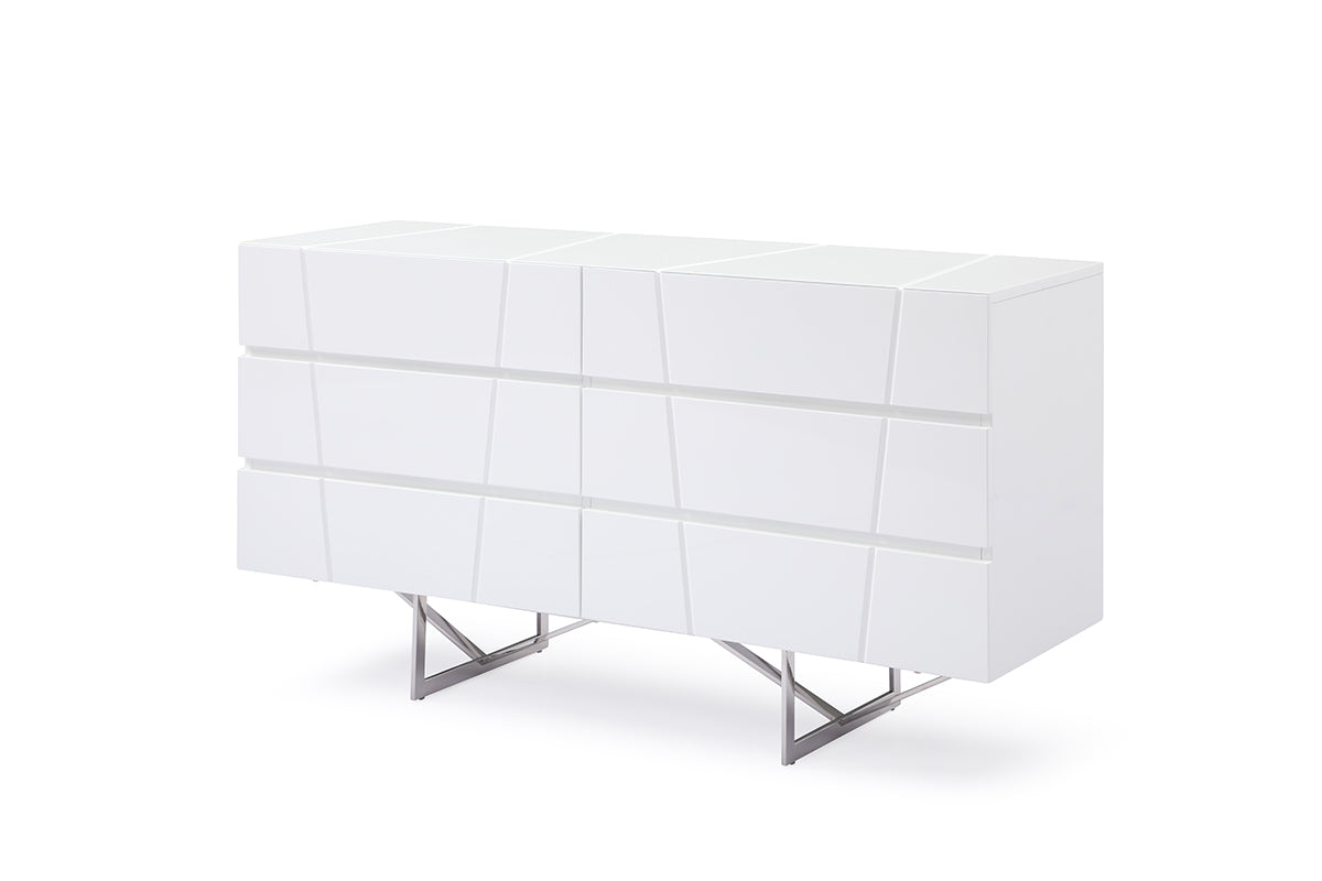 Modrest Chrysler Modern White Dresser