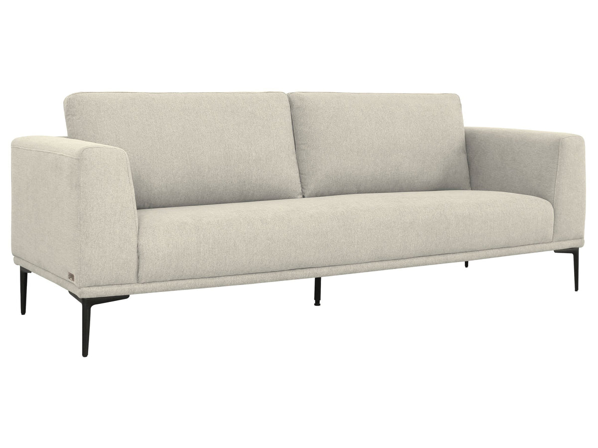 Divani Casa Jada - Modern Light Beige Fabric Sofa