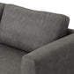 Divani Casa Jada - Modern Dark Grey Fabric Sofa