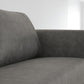 Divani Casa Jada - Modern Dark Grey Fabric Sofa