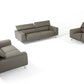 Divani Casa Brustle Modern Dark Grey Eco-Leather Sofa Set