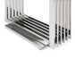 Modrest Kingsley Modern Marble & Stainless Steel Console Table