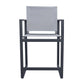 Renava Kayak - Modern Dark Charcoal Outdoor Counter Stool