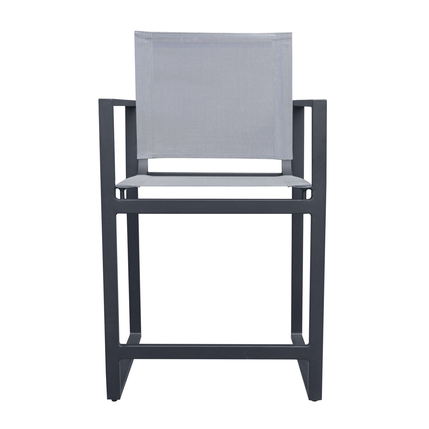 Renava Kayak - Modern Dark Charcoal Outdoor Counter Stool